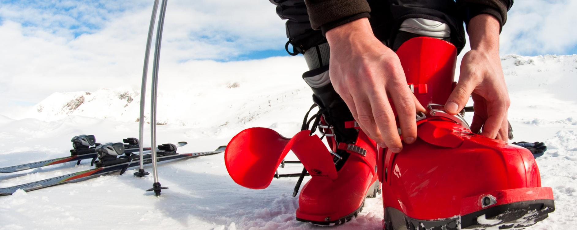 Winter Mountain Scene